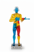 Toy Soldier - Transparent Helmet & Colorful Gun