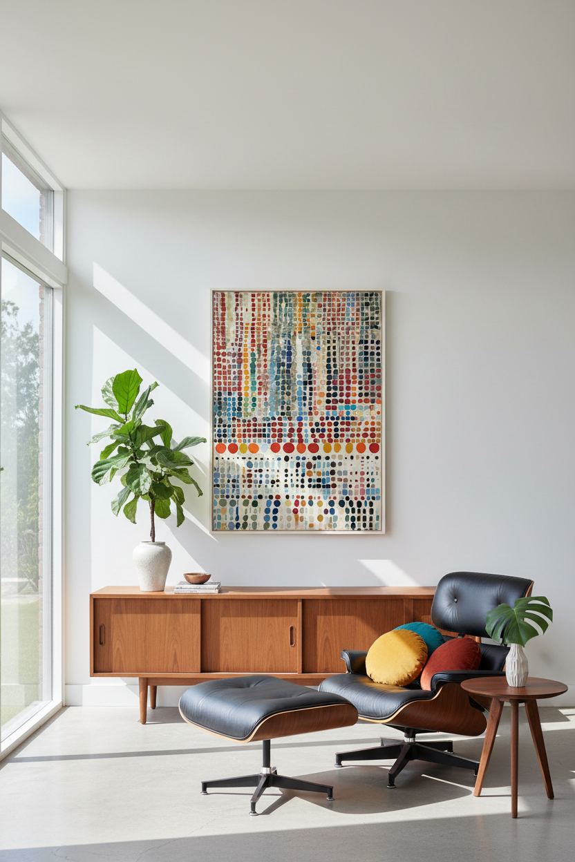 Contemporary Abstract Geometric Art Print | Large-Scale Museum Quality